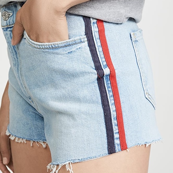 MOTHER Denim Short Easy Does It - Picture 4 of 9